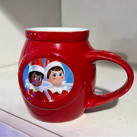 Adorable Elf on the Shelf Red Mug - Picture 3 of 5